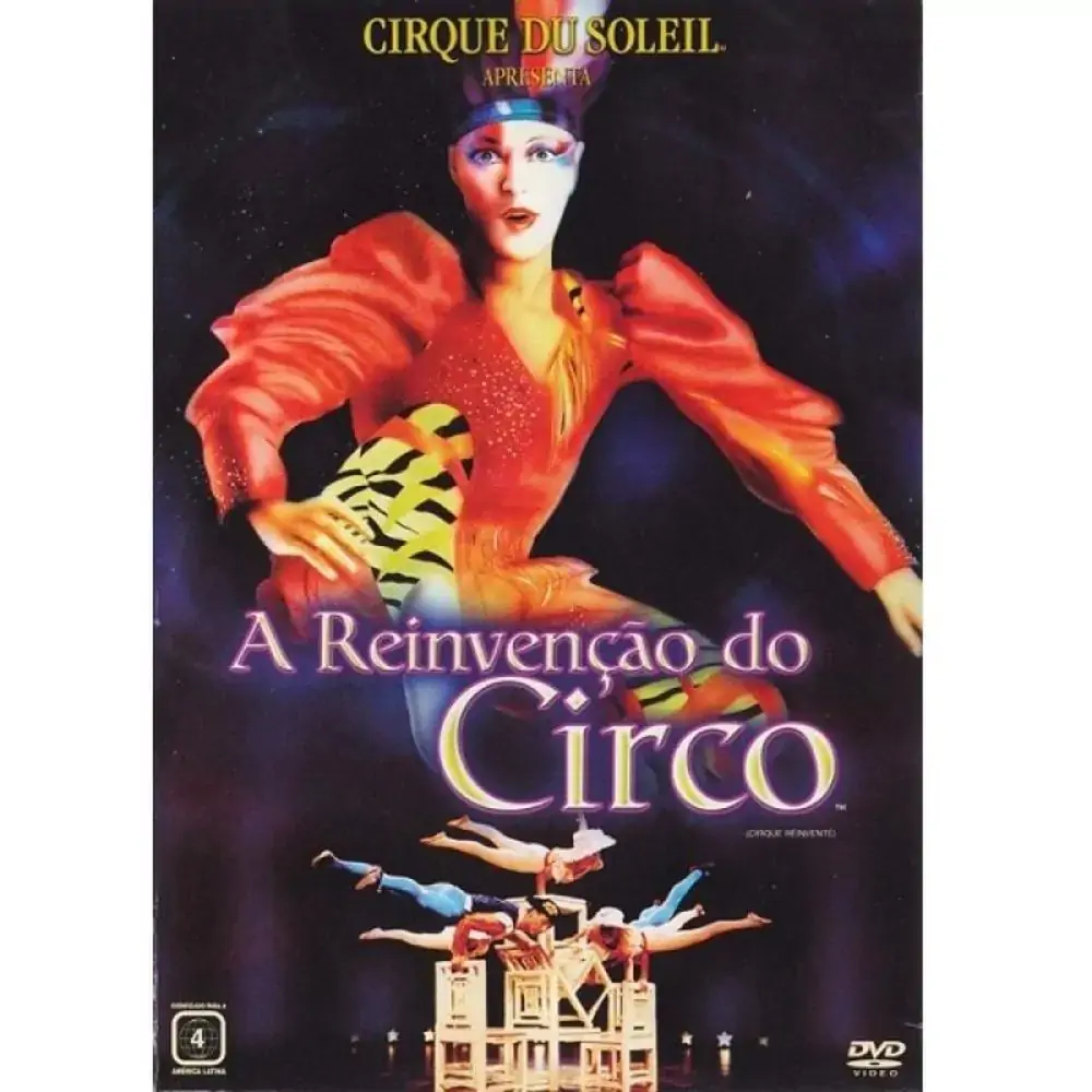 Dvd Cirque Du Soleil Reivencao