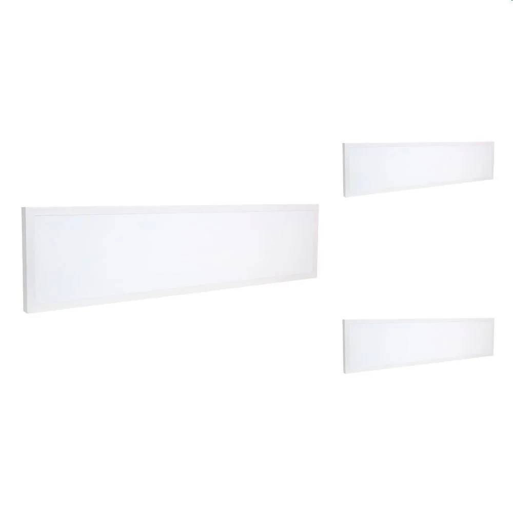3 Painel De Led Taschibra Pro Retangular De Sobrepor 45w Bivolt 6500k Luz Branca