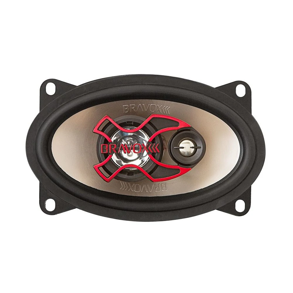 Alto-Falante Triaxial 4X6 Pol. Universal 40W Rms - BRAVOX 96115098