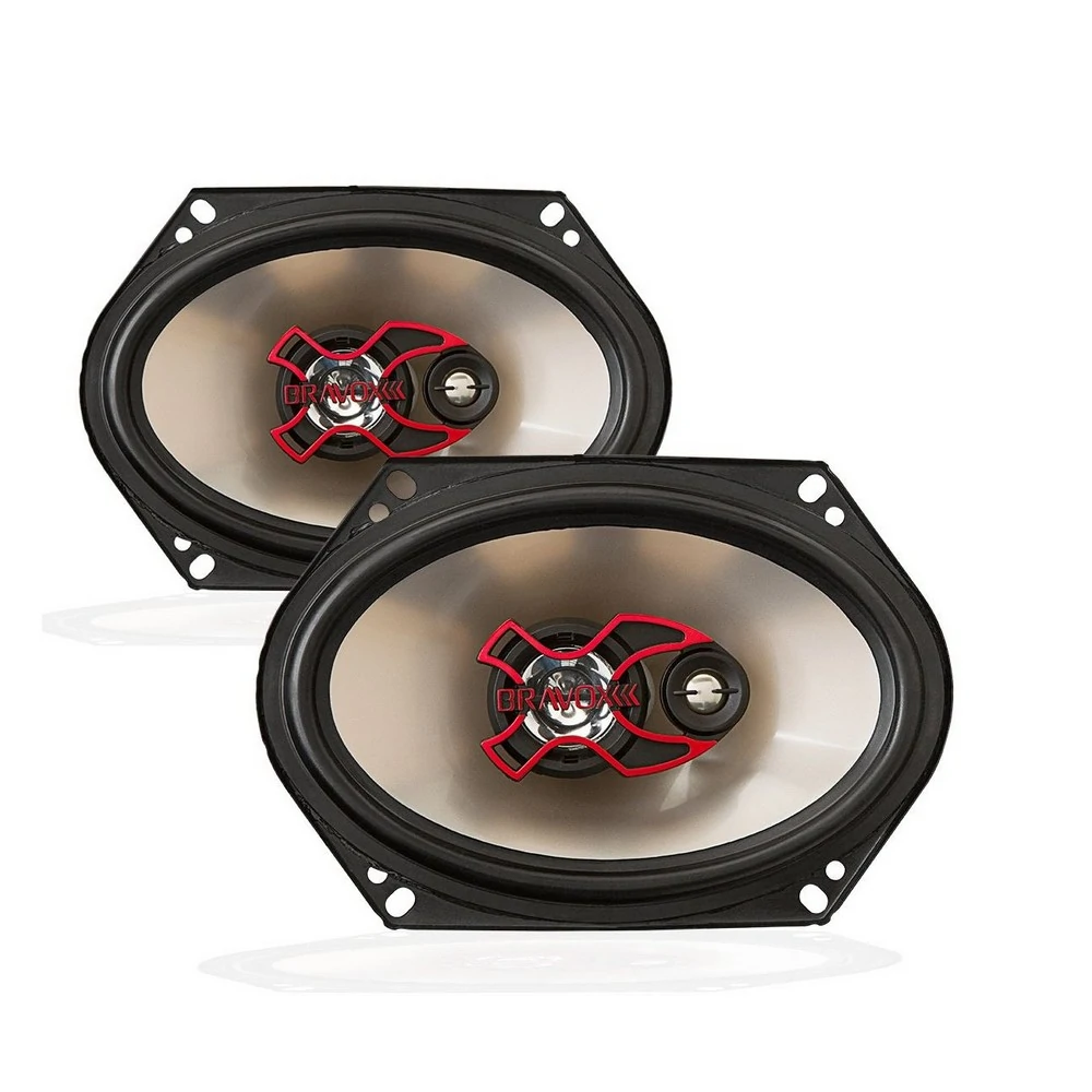 Alto-Falante Triaxial 5X7 Pol. 50W Rms Universal - BRAVOX 96056049