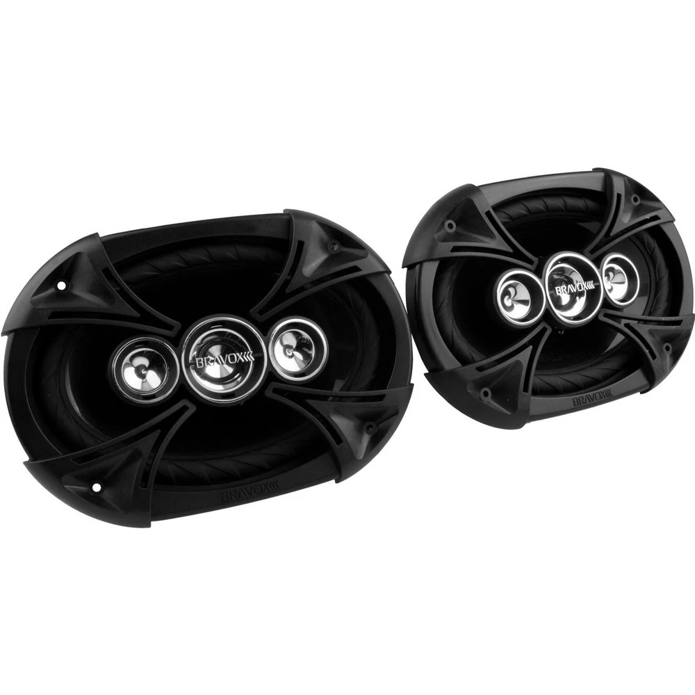 Alto-Falante Black 6X9 Pol. Quadriaxial 220W Rms - BRAVOX 96057071