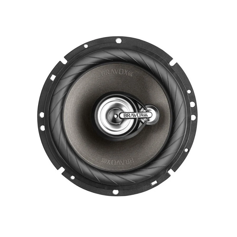 Alto-Falante Triaxial TR6BK Universal 6 Pol. 160W Rms - BRAVOX 96076103