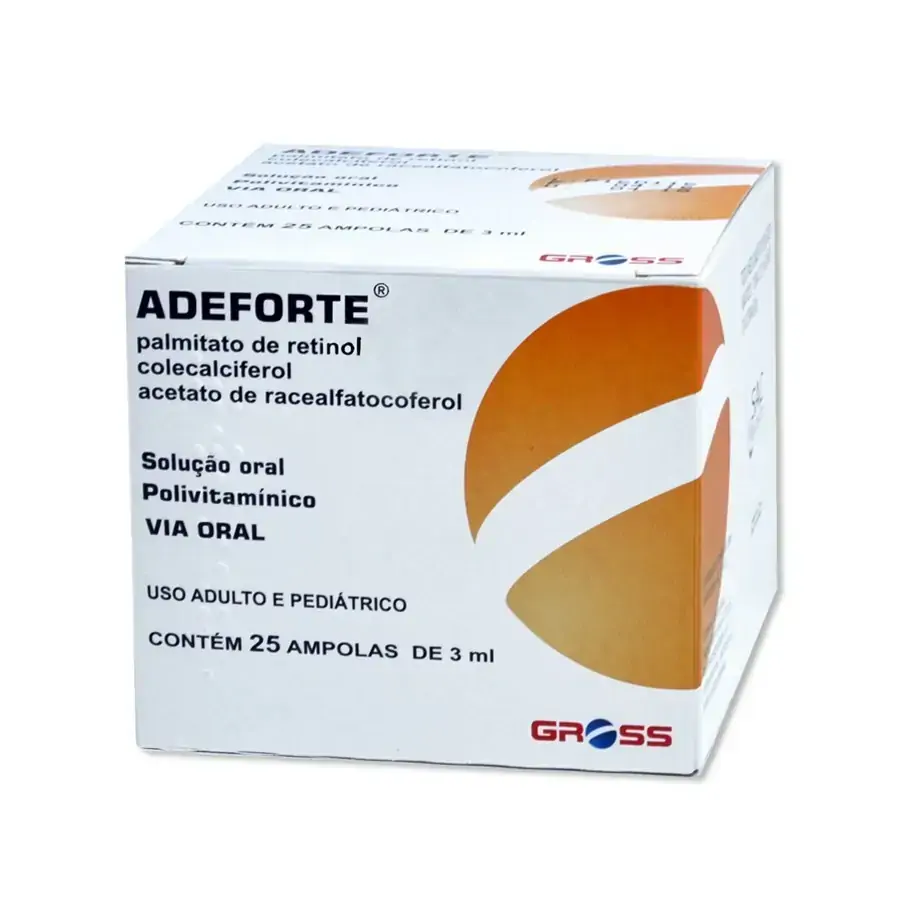 Adeforte Oral C/25 Amp