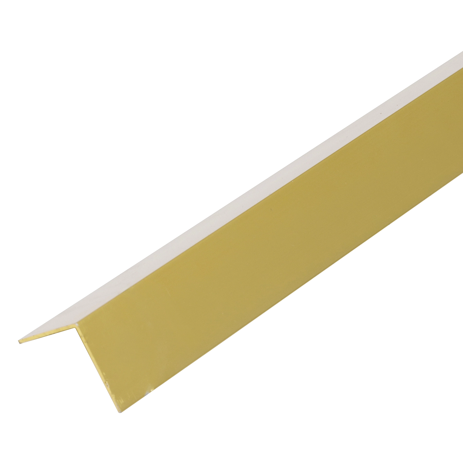 Perfil Cantoneira L Alumínio 1m x 19,05mm Ouro Decal