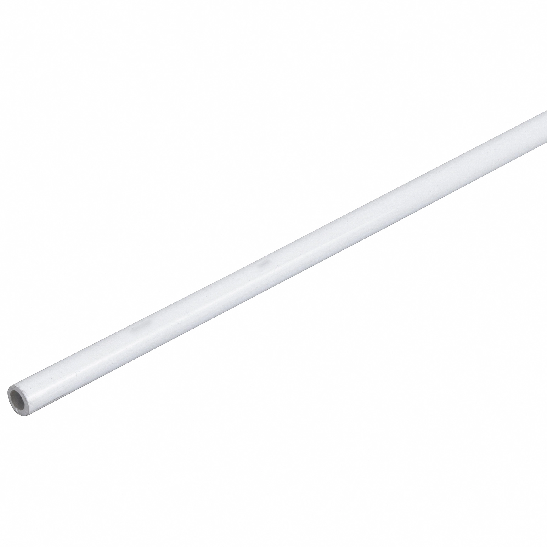 Perfil Tubo Redondo Alumínio 2m x 9,5mm Branco Decal