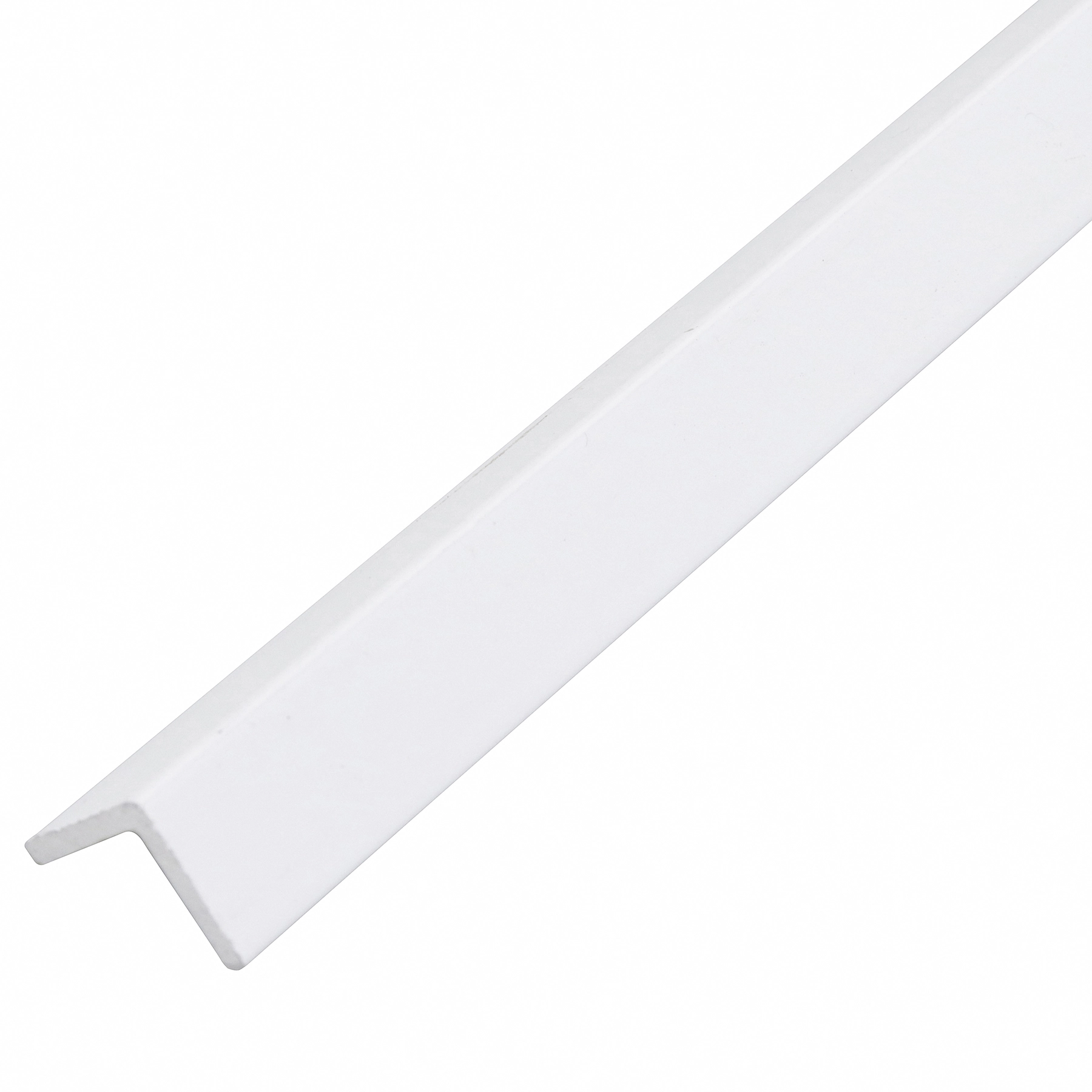 Perfil Abas Iguais L Alumínio 1m x 12,7mm Branco Decal