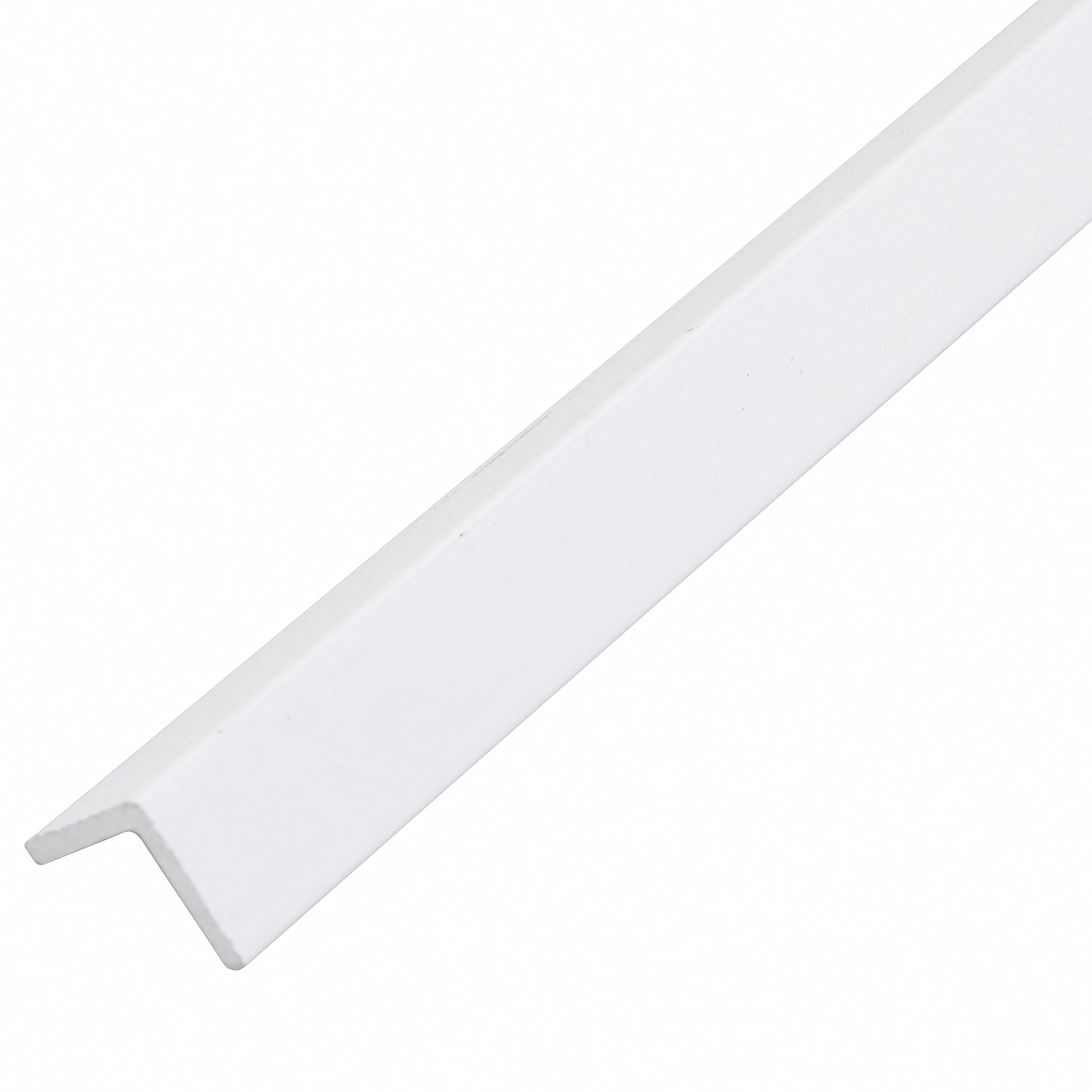 Perfil Abas Iguais L Alumínio 3m x 12,7mm Branco Decal