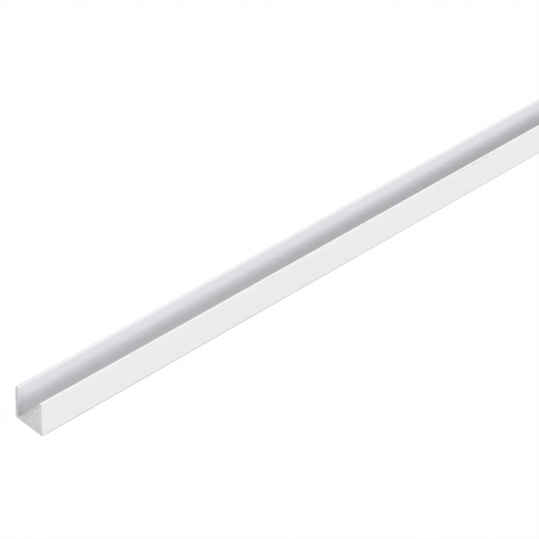 Perfil Abas Iguais U Alumínio 3m x 15,9mm Branco Decal