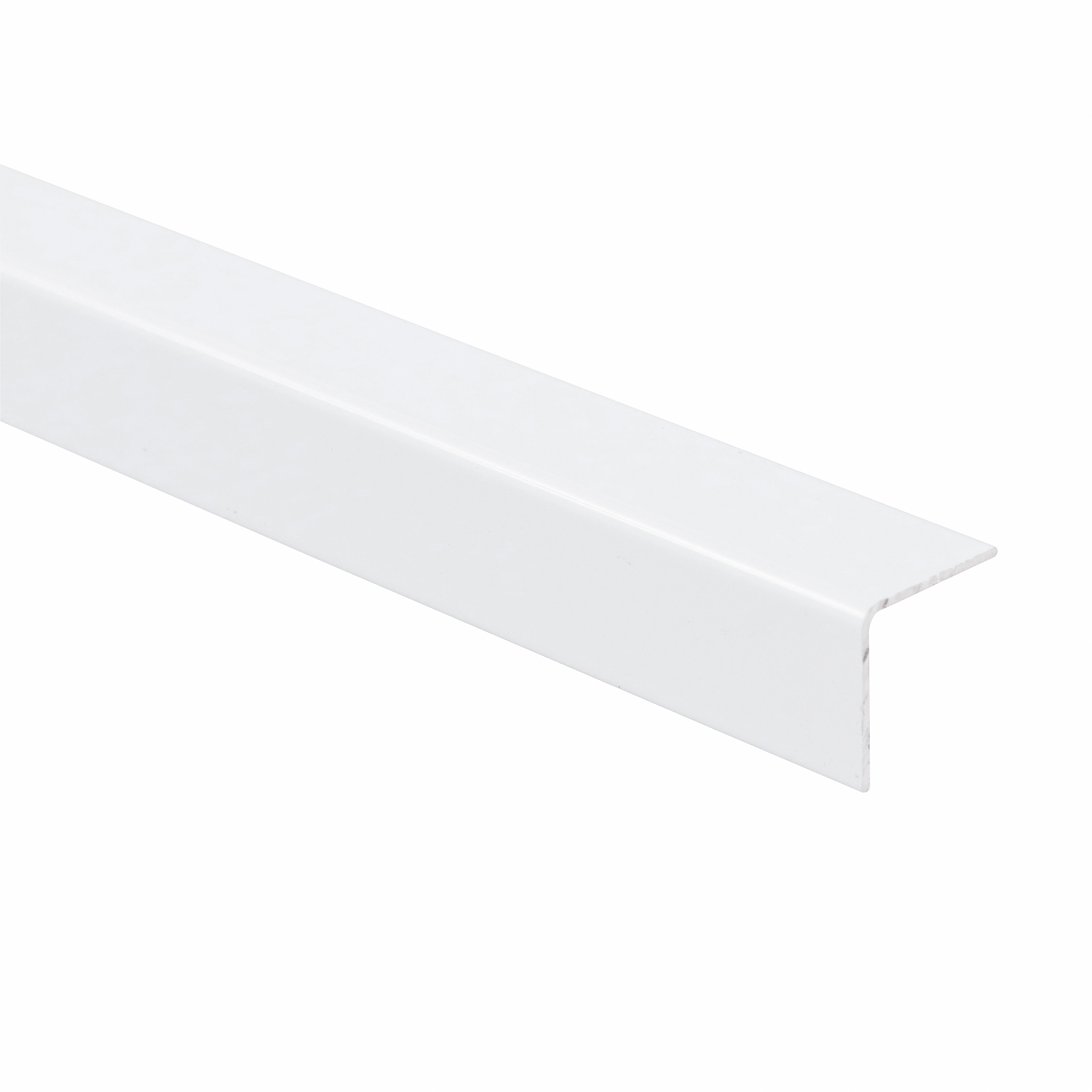 Cantoneira para Parede de Sobrepor 3M Branco 1,58cm Alumínio