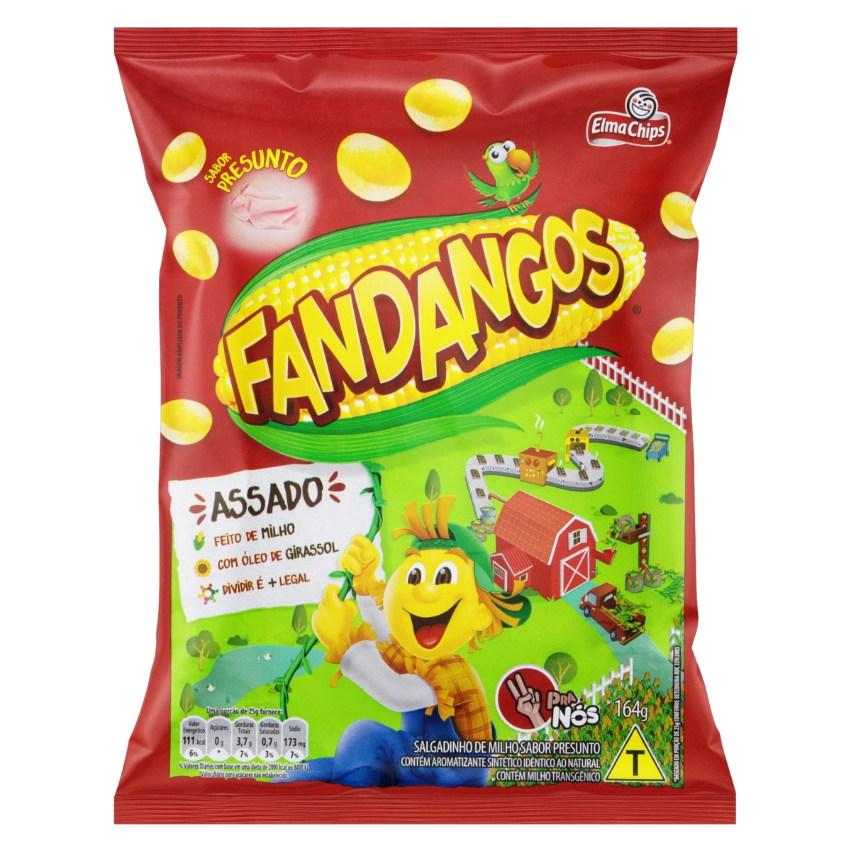 Salgadinho Fandangos Presunto