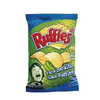 Batata Ruffles Cebola E Salsa