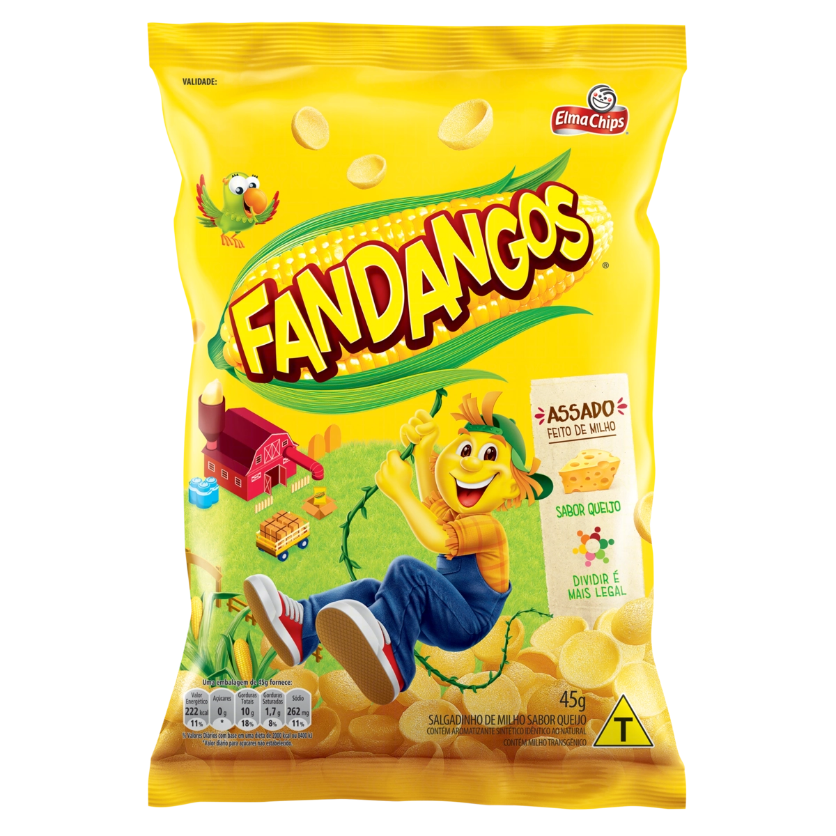 Salgadinho Fandangos Queijo
