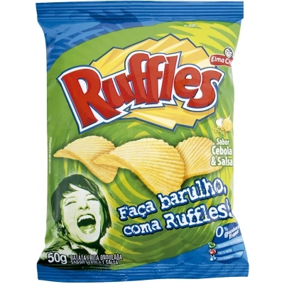 Batata Ruffles Cebola E Salsa