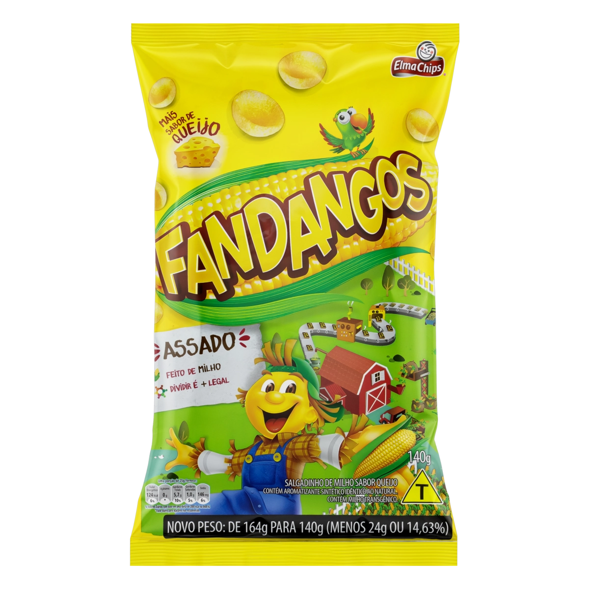 Salgadinho Fandangos Queijo