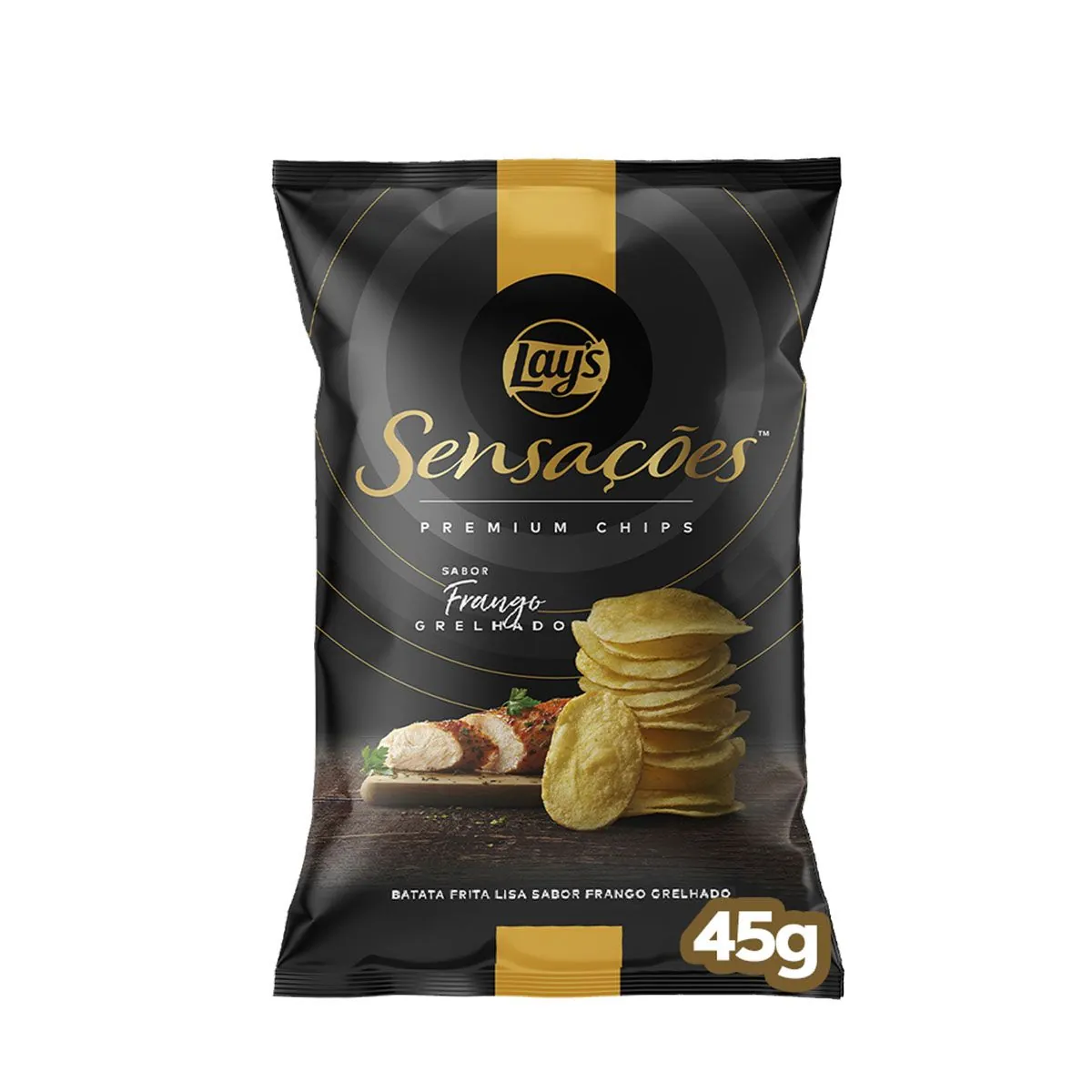 Batata Frita Elma Chips Chips Frango Sensações 45g