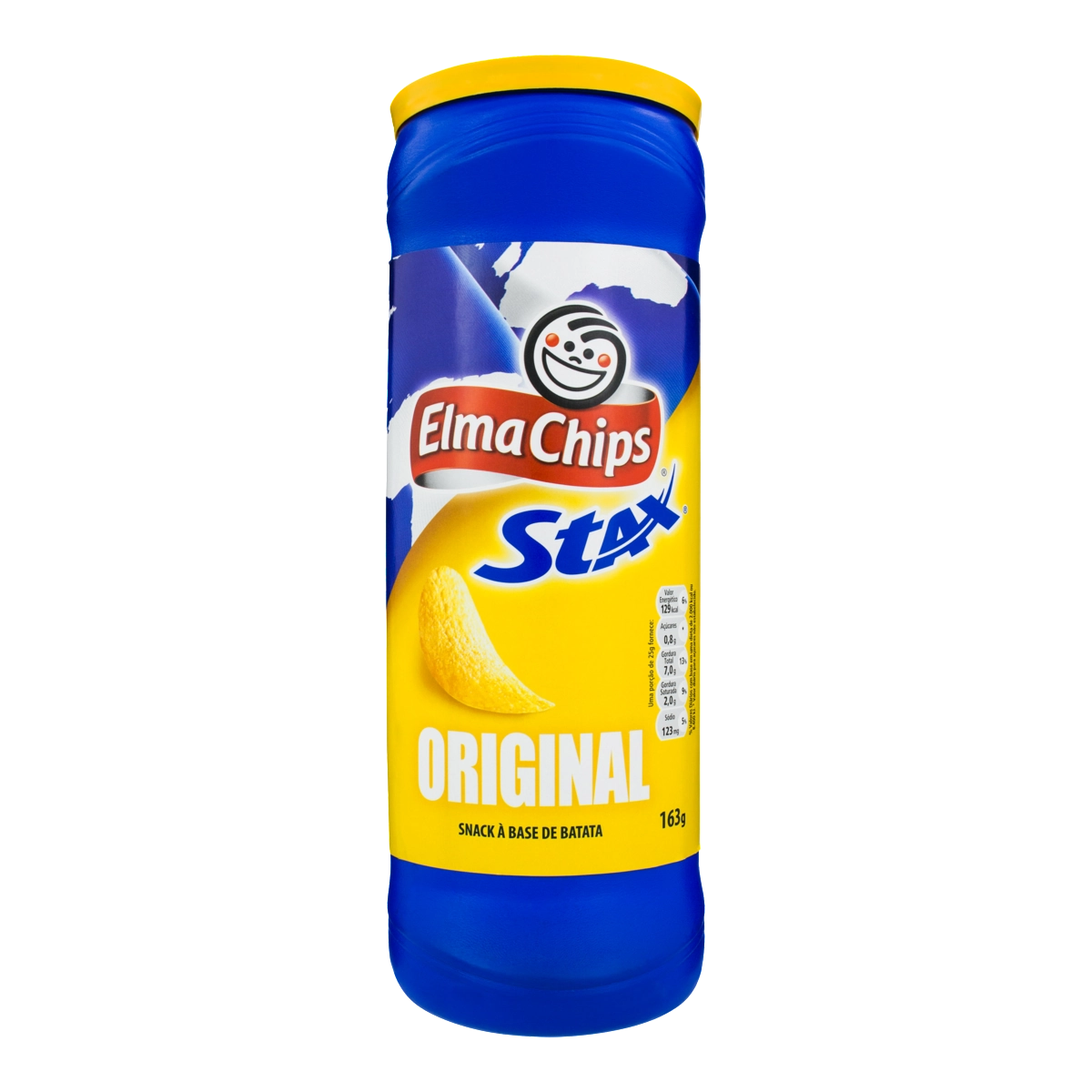 Snack de Batata Original Elma Chips Stax Pote 163g