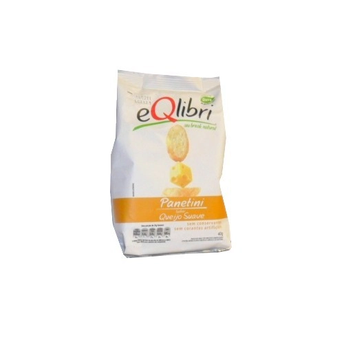 Biscoito Panetini Sabor Queijo Suave Eqlibri 40g
