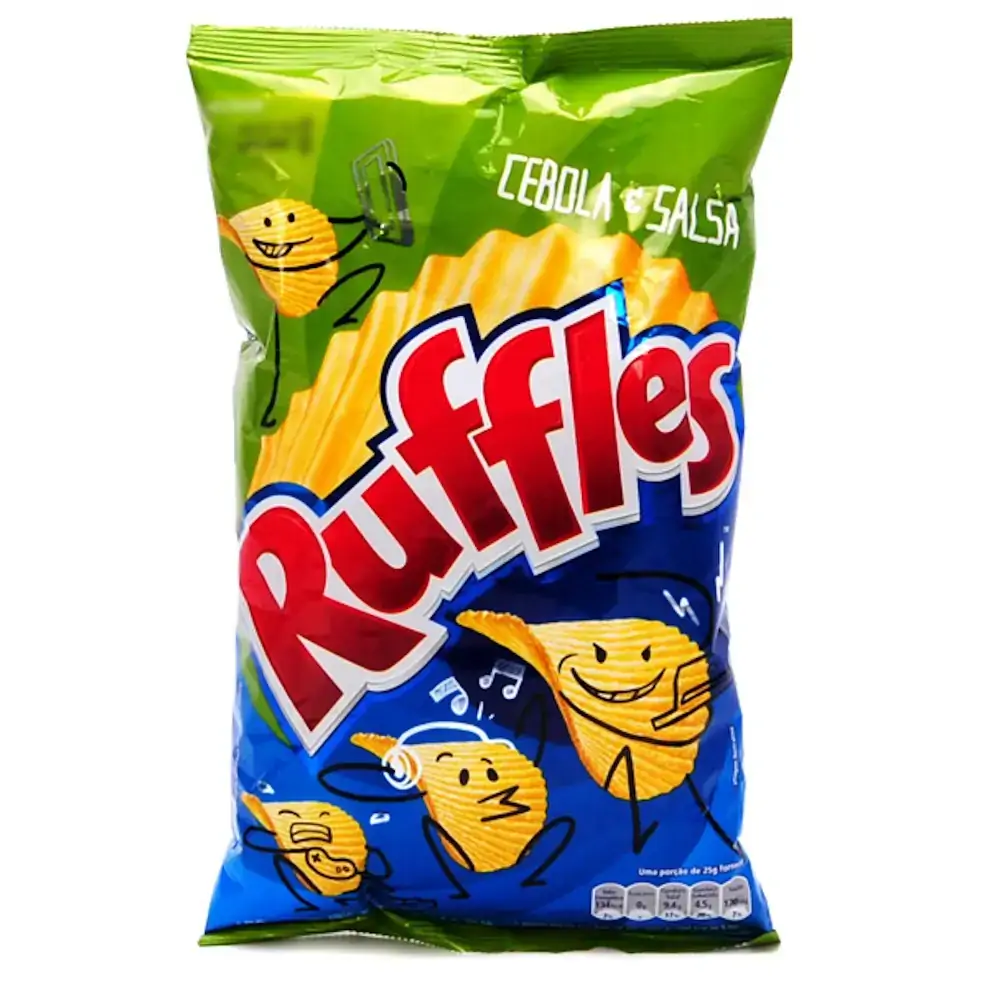 Batata Ruffles Cebola E Salsa