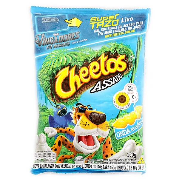Salgadinho Onda Requeijão 160g Cheetos