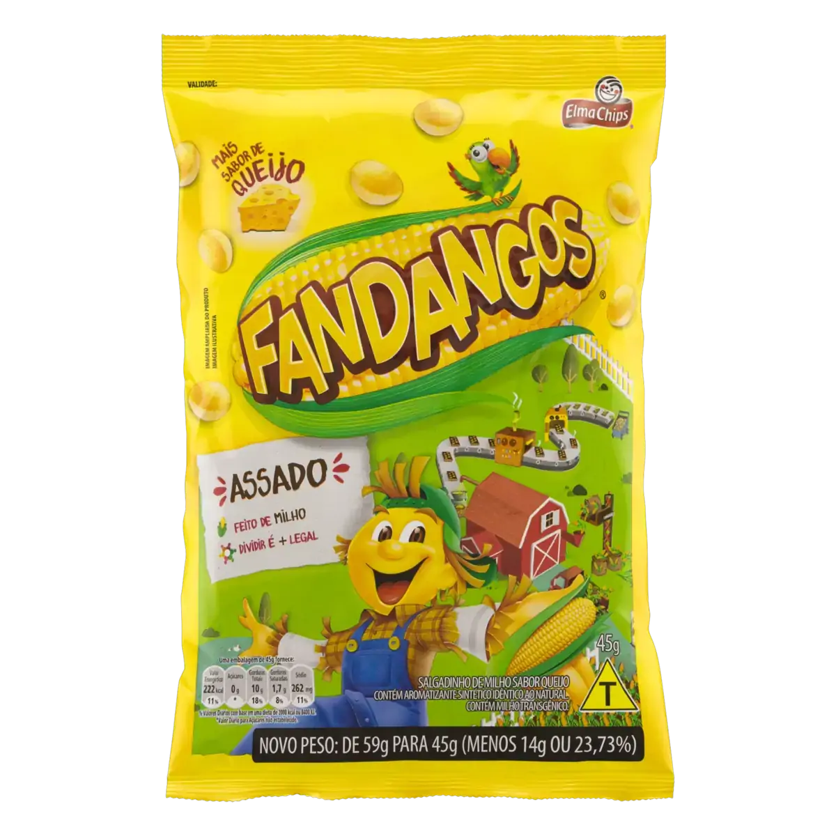 Salgadinho Fandangos Queijo