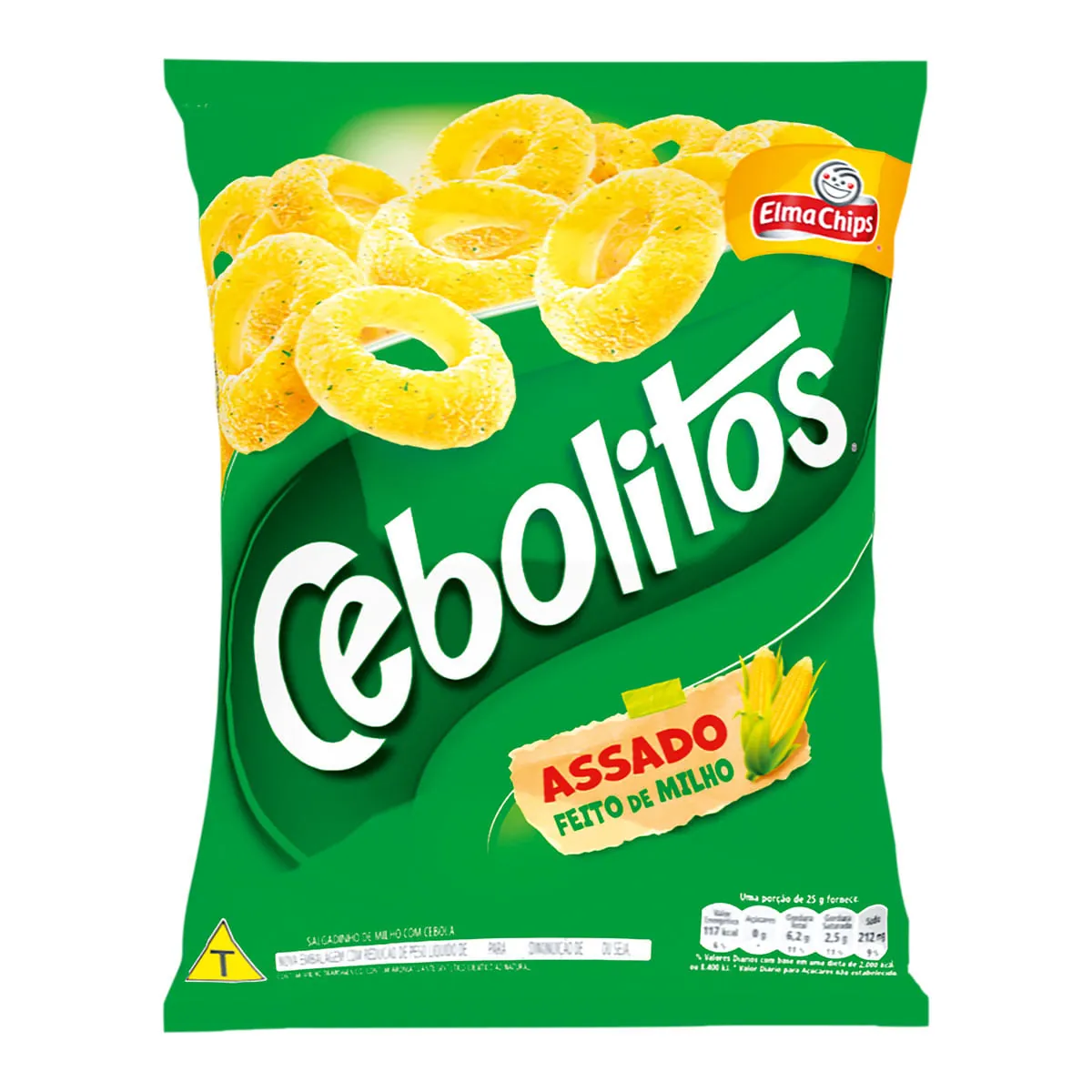 Salgadinho Cebolitos Elma Chips 60g