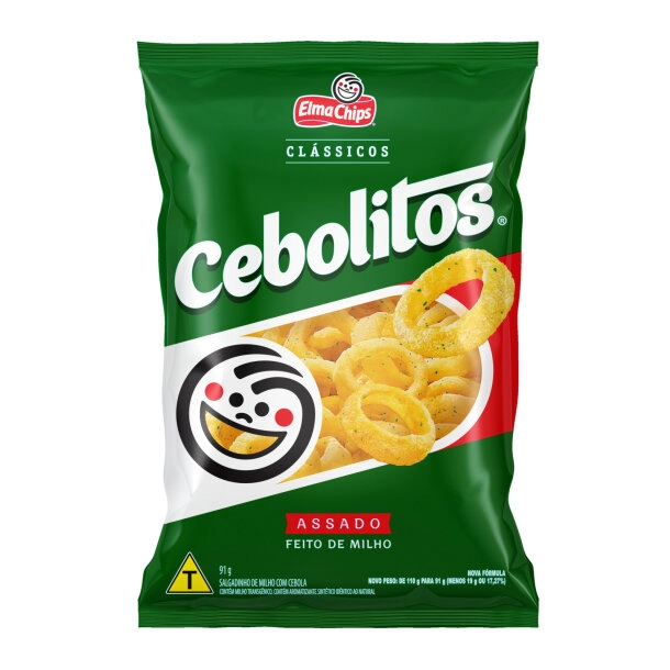 Salgadinho Cebolitos