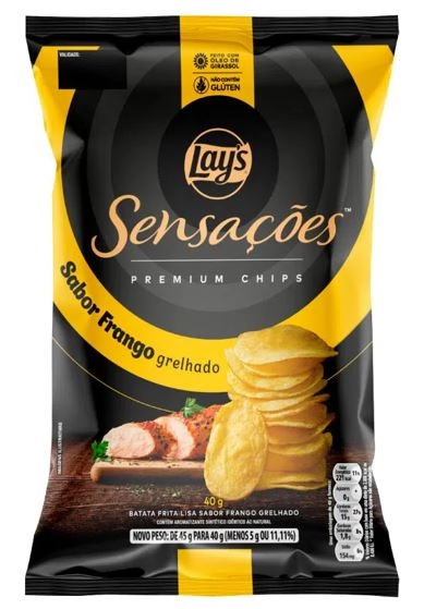 Batata Chips Sensac Fgo Grelhado