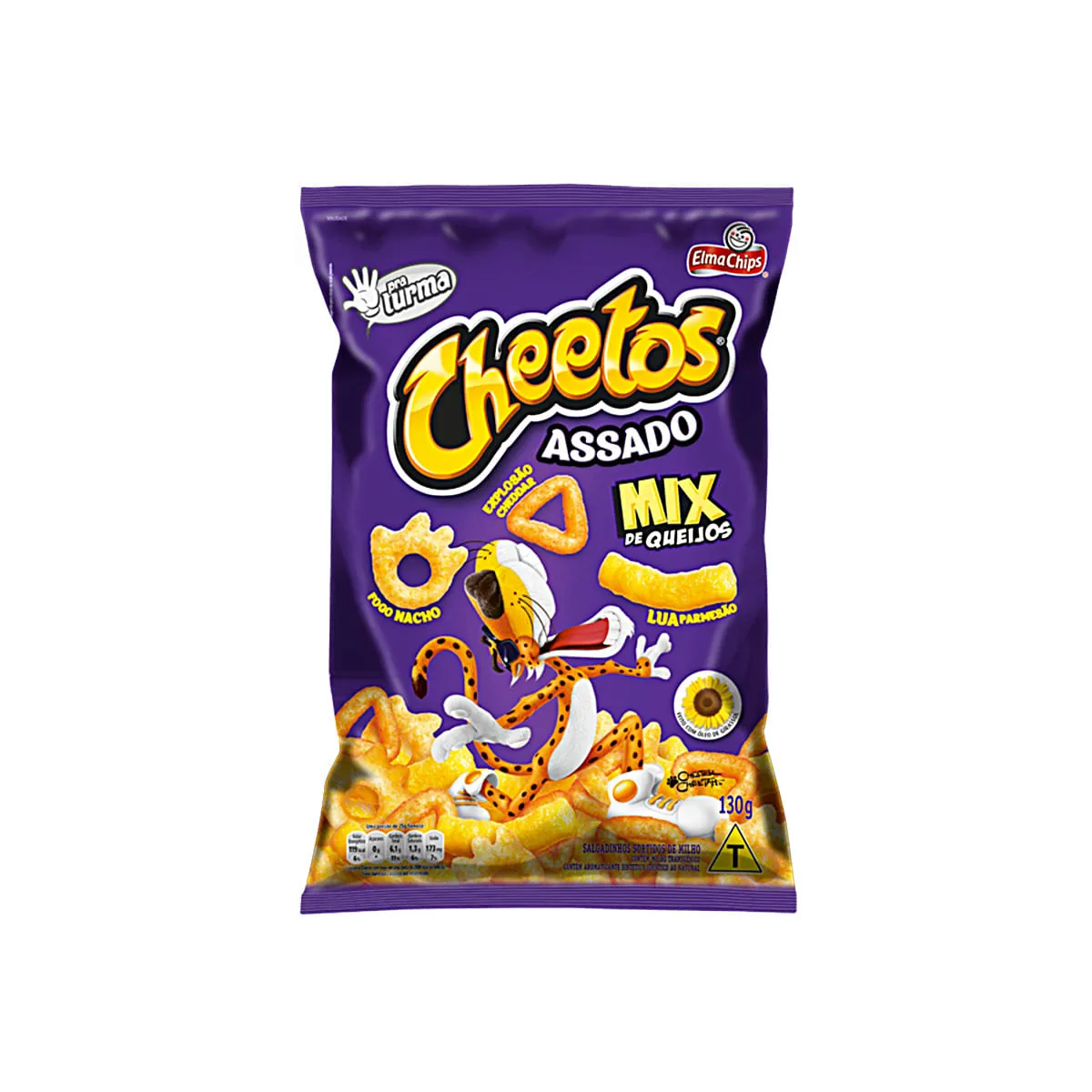 Salgadinho Cheetos Sabor Queijo Elma Chips 130g