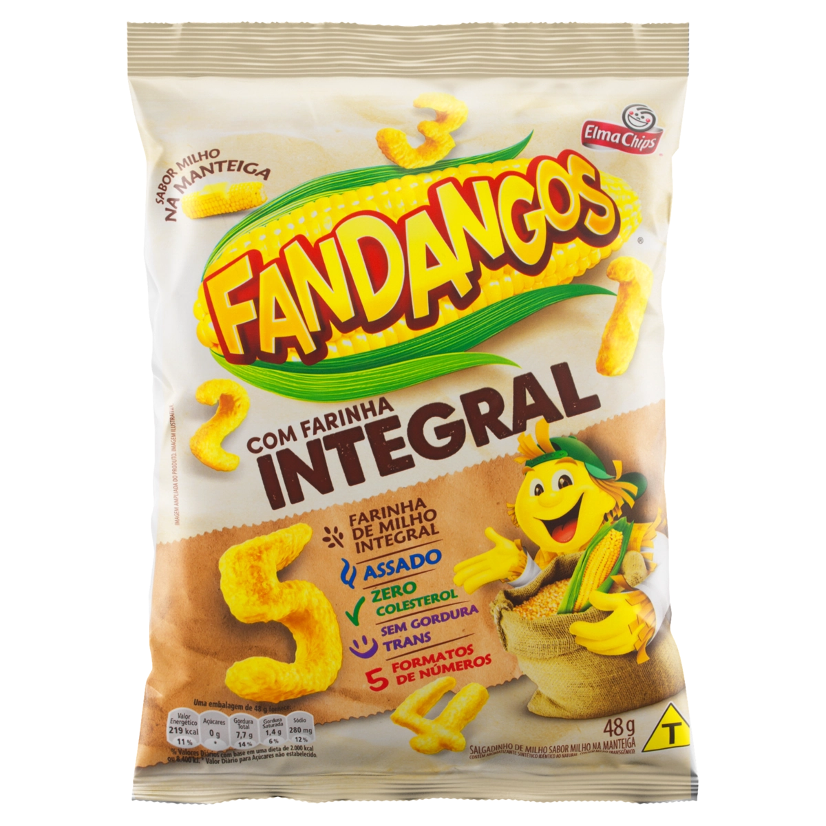 Salgadinho De Milho Manteiga Elma Chips Fandangos Pacote 48g