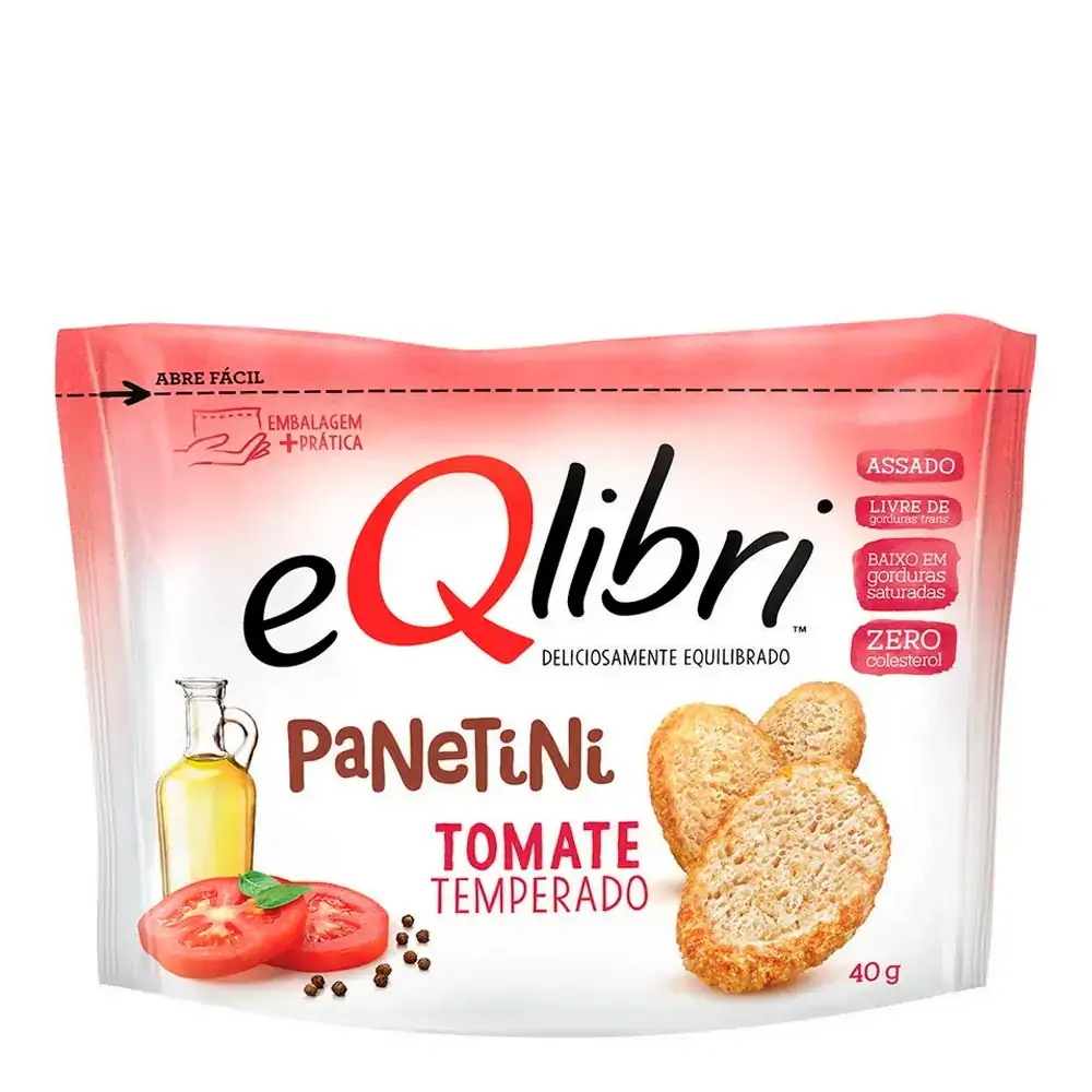 Biscoito de Tomate Temperado Eqlibri Panetini 40g