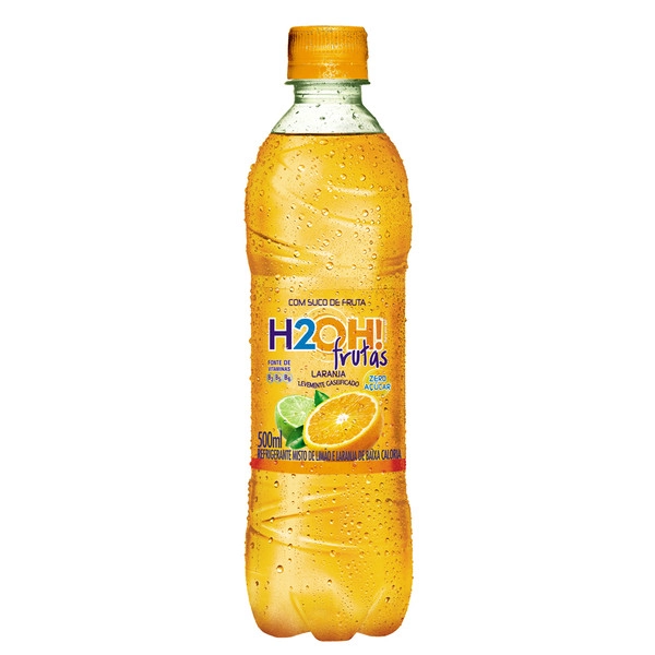 H2oh Laranja Garrafa Pet