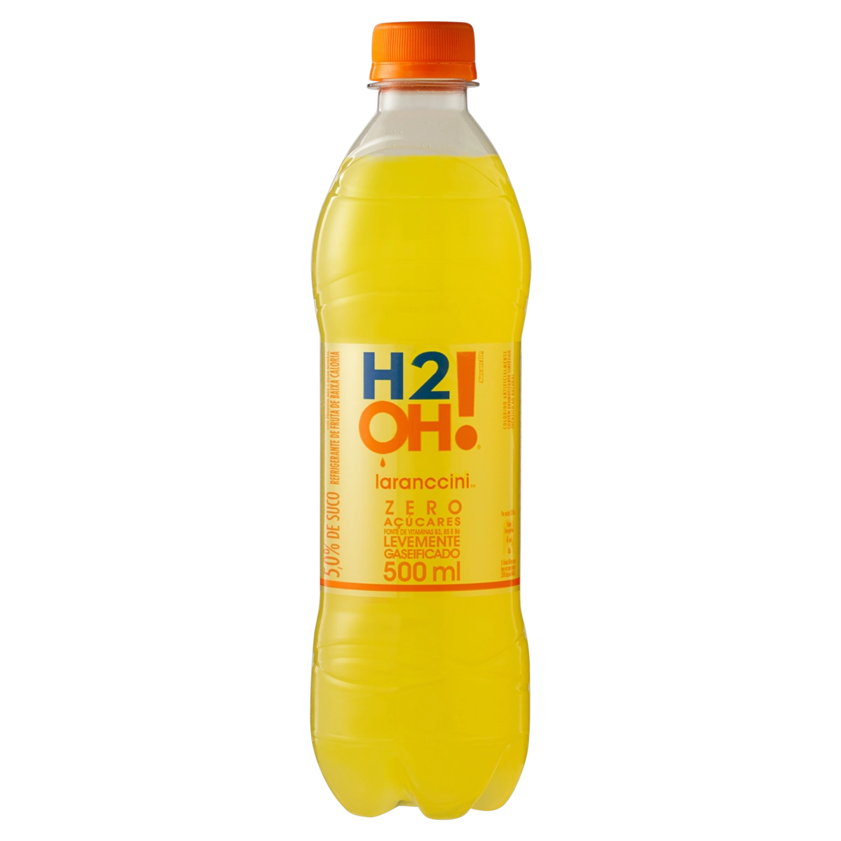 Refrigerante H2oh 500ml Laranccini Pet