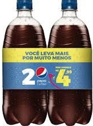 Refrig Pepsi Cola Pet 1l Pack C/2
