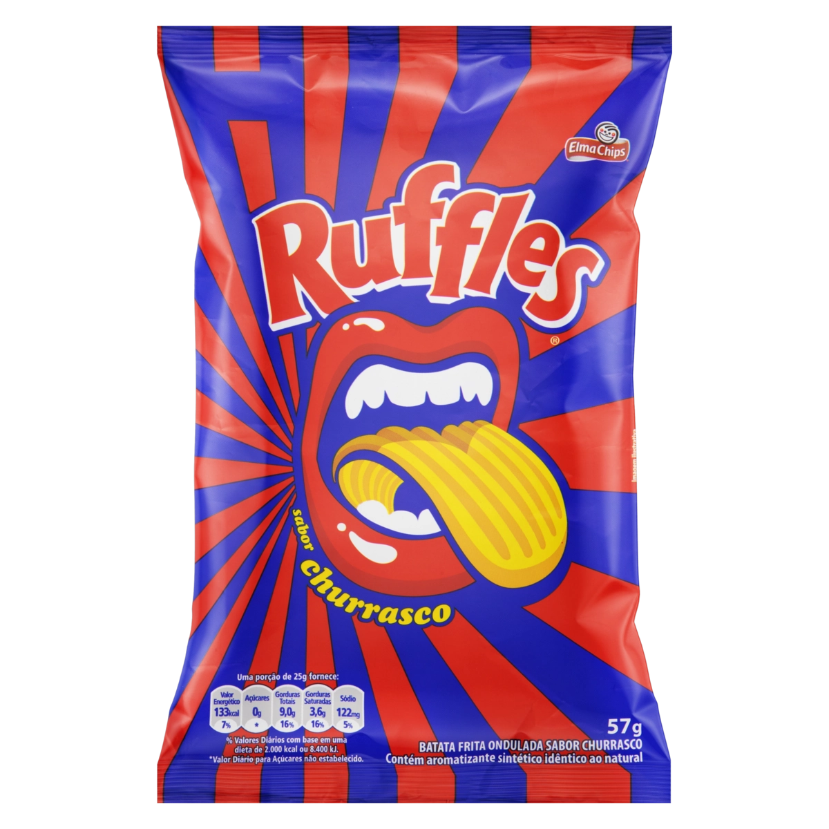 Batata E.chips Ruffles 41g Churrasco