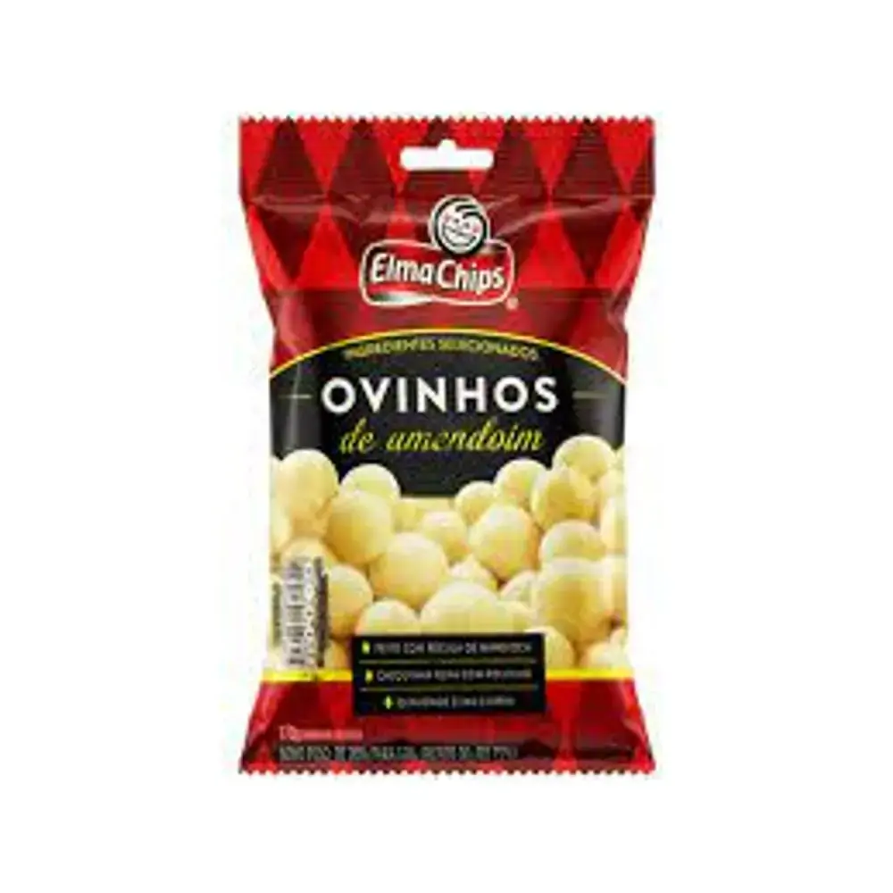 Ovinhos de Amendoim Elma Chips Pacote 170g