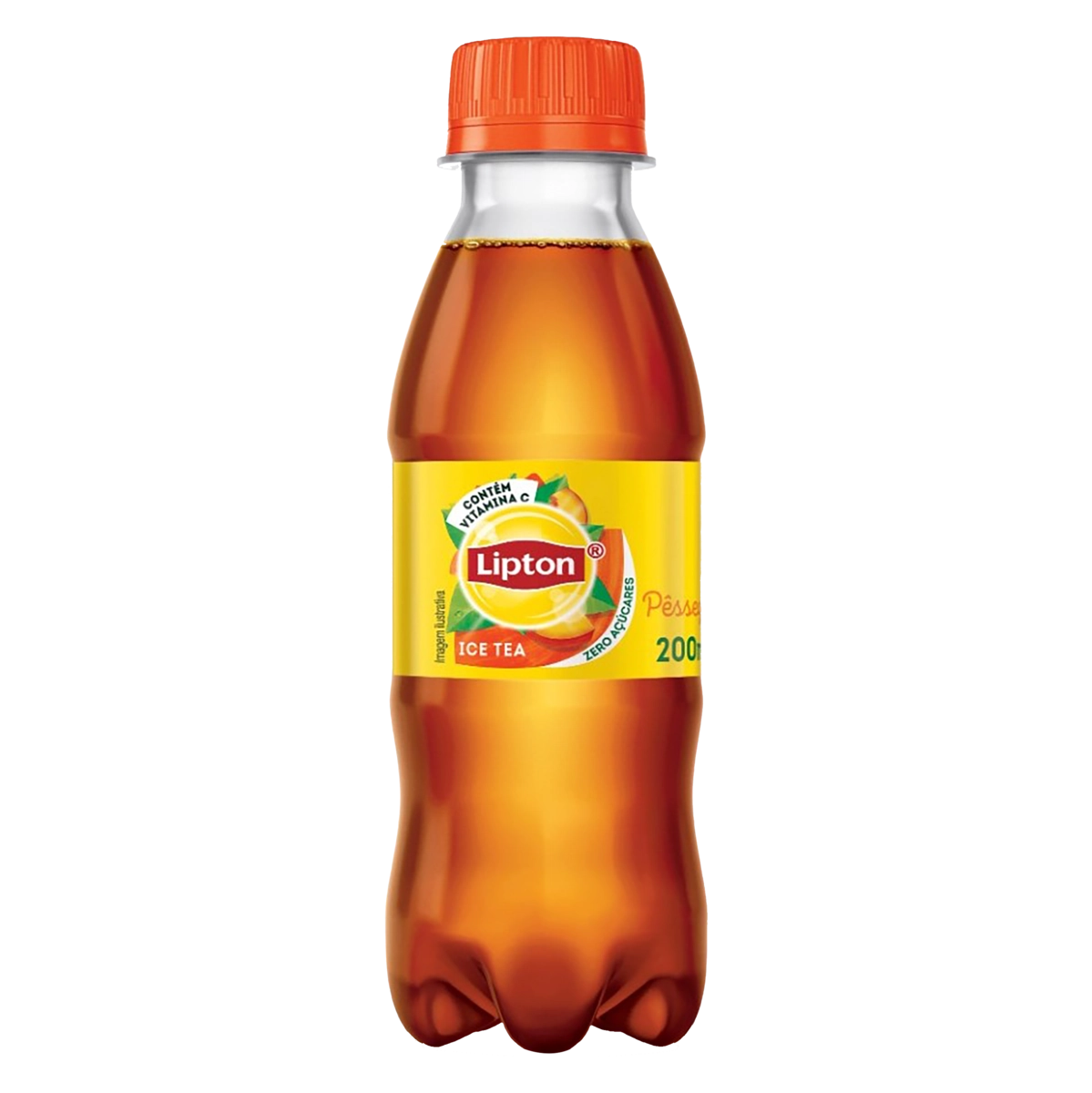Chá Ice Tea Pêssego Zero Açúcar Lipton Garrafa 200ml