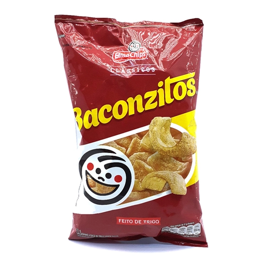 Salgadinho De Trigo Elma Chips Baconzitos Clássicos Pacote 31g