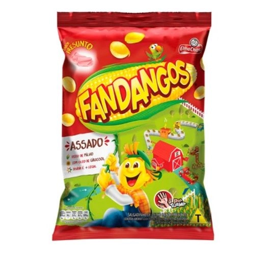 Salgadinho De Milho Presunto Elma Chips Fandangos Pacote 80g