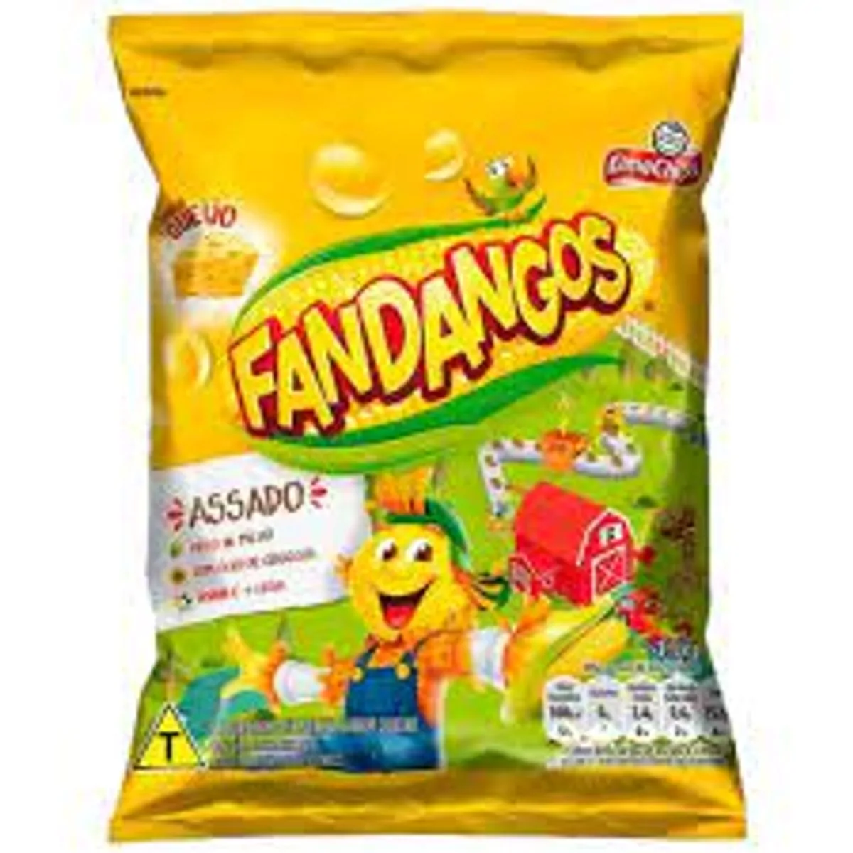 Salgadinho De Milho Queijo Elma Chips Fandangos Pacote 45G