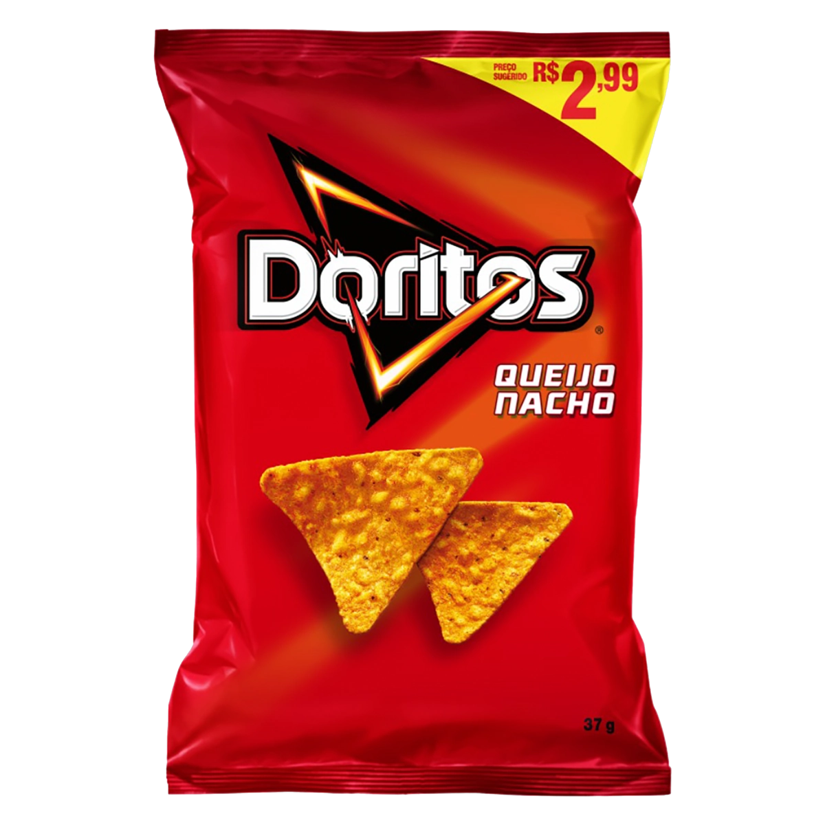 Salgadinho De Milho Queijo Nacho Doritos Pacote 37g