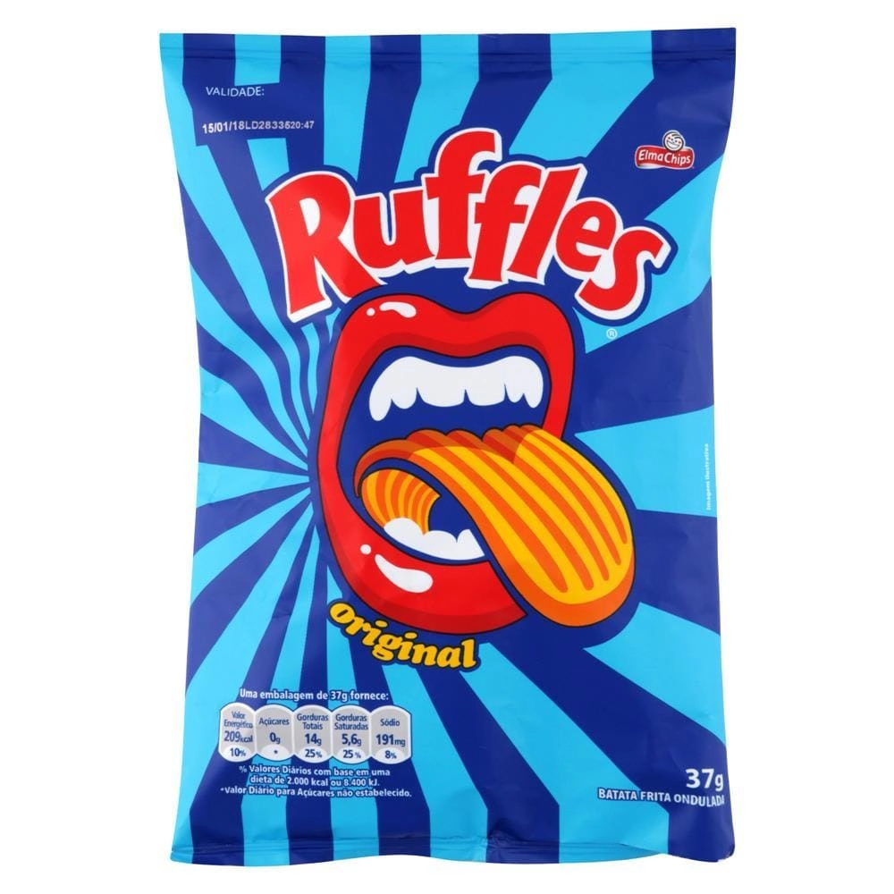 Salg Batata Ruffles 37g Sal