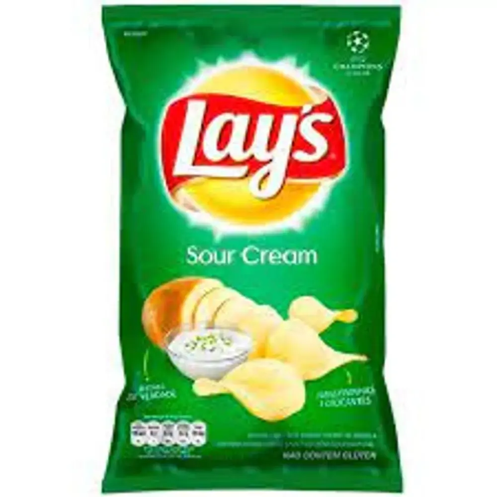 Batata Frita Lisa Lays Sabor Creme de Cebola 80g
