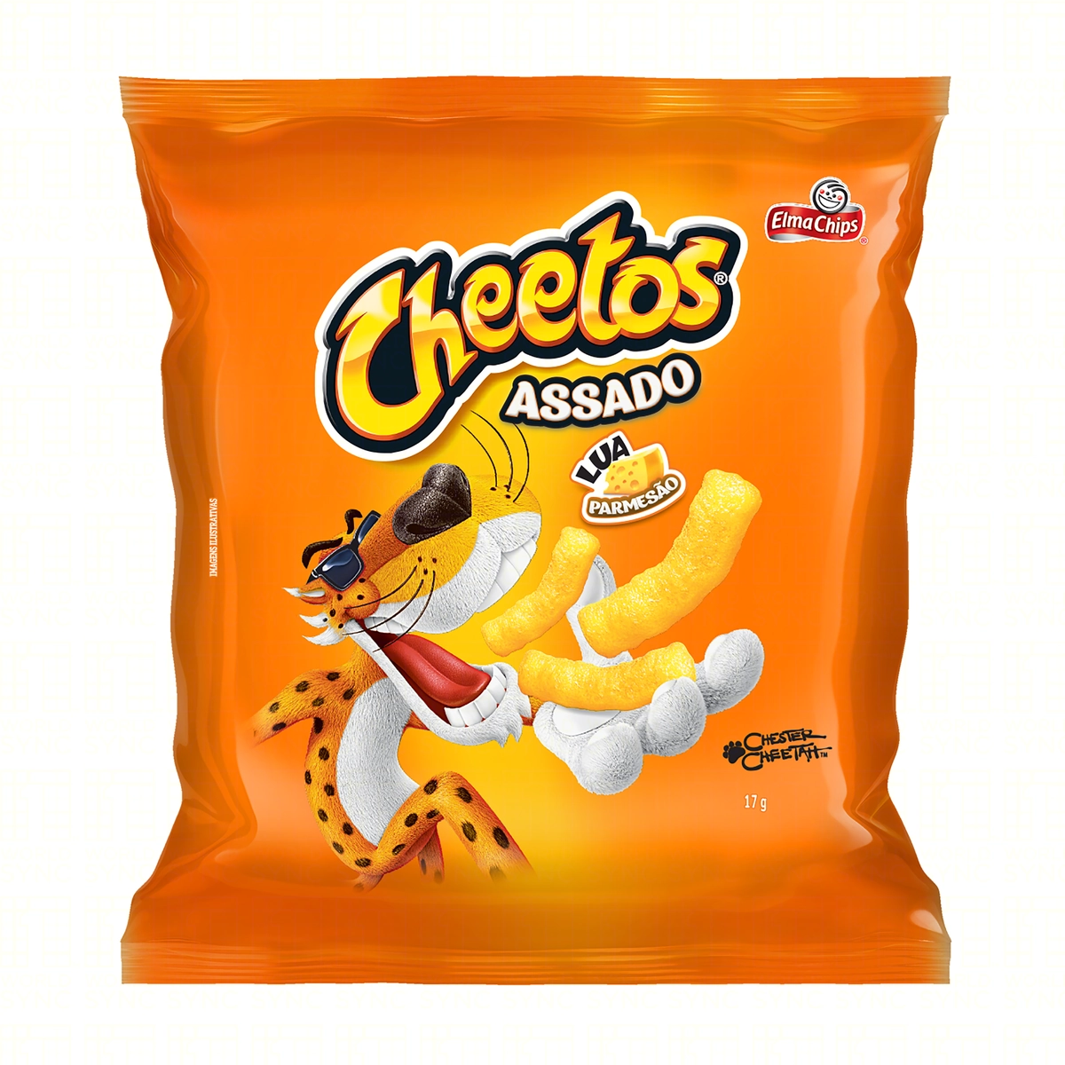 Salgadinho De Milho Lua Parmesão Elma Chips Cheetos Pacote 17g