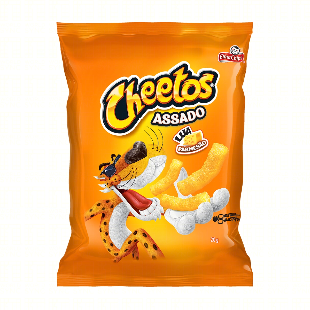 Salgadinho De Milho Lua Parmesão Elma Chips Cheetos Pacote 20g