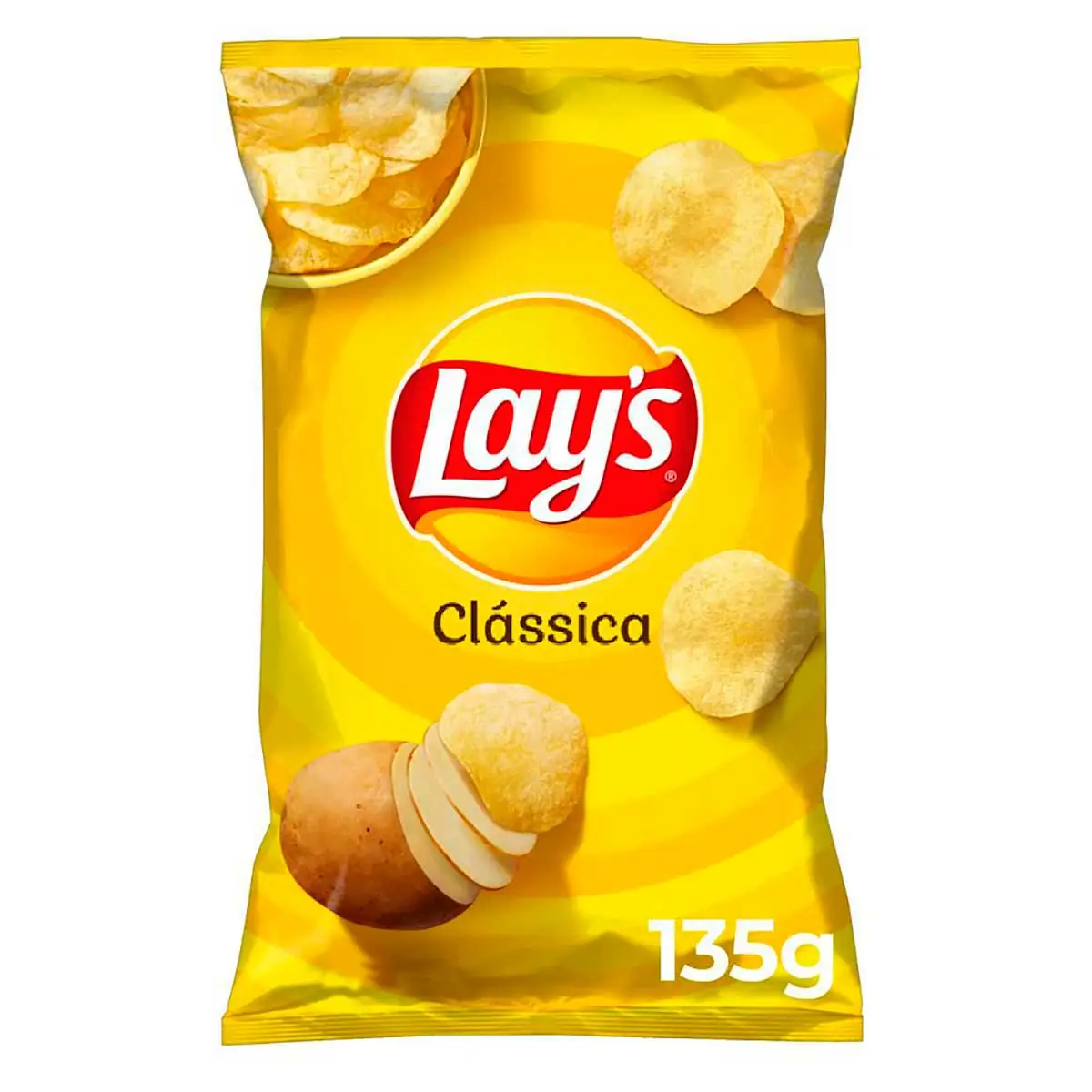 Batata Frita Lisa Clássica Lays 135g