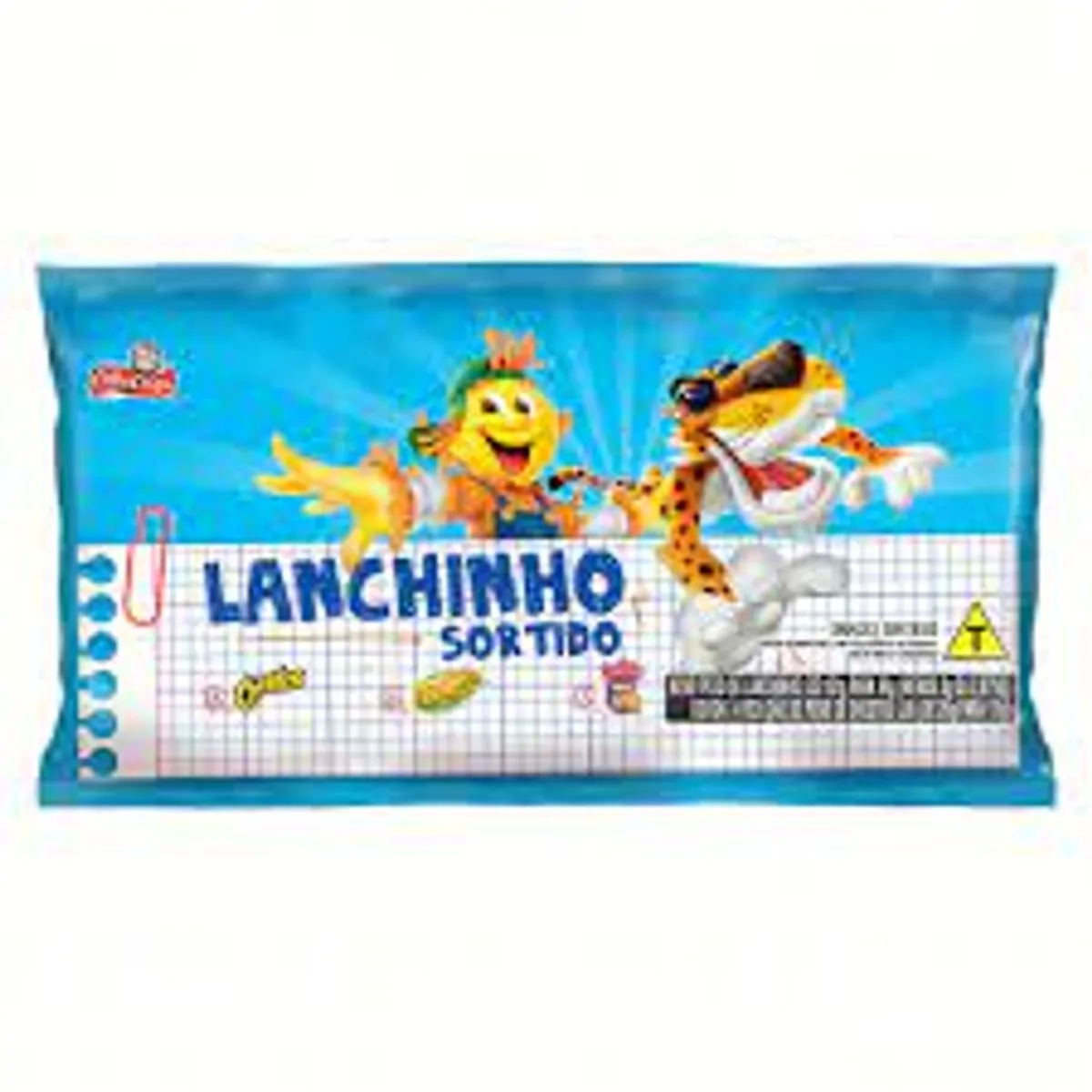 Kit Salgadinho Elma Chips Lanchinho Sortido 98g 5 Unidades