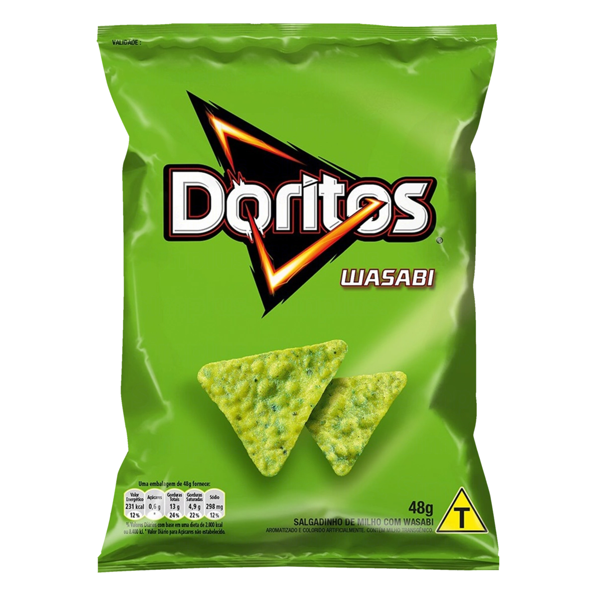 1 Cx. Doritos Wasabi 48gx48