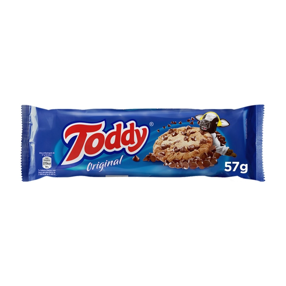 Biscoito Cookie Original Toddy Pacote 57g