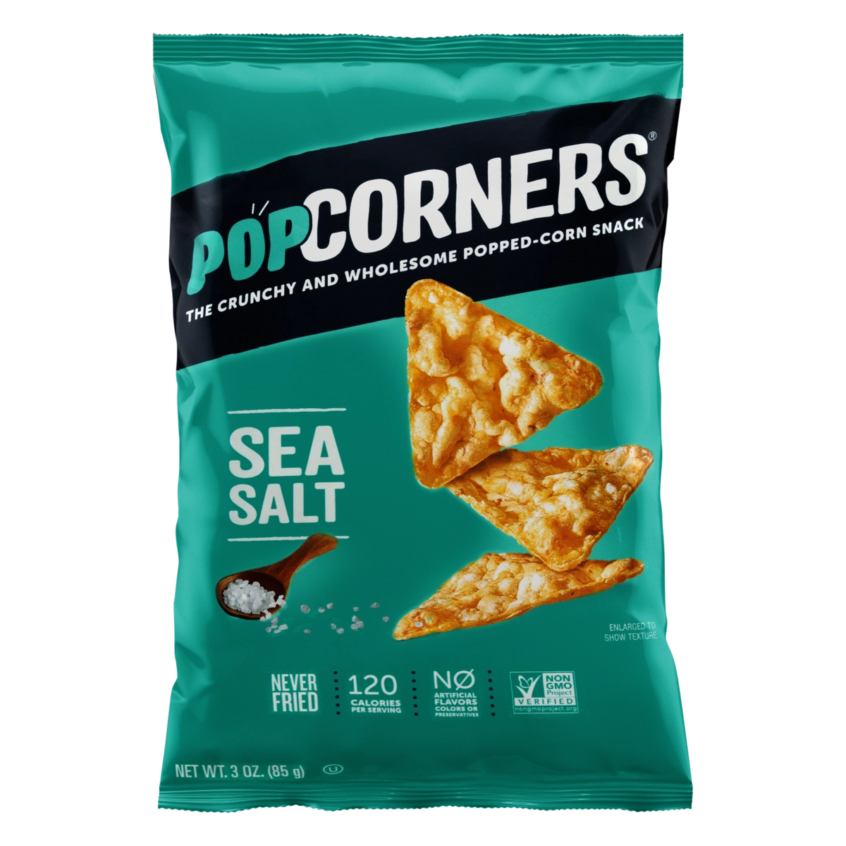 Salgadinho Sea Salt Popcorners Pacote 85g