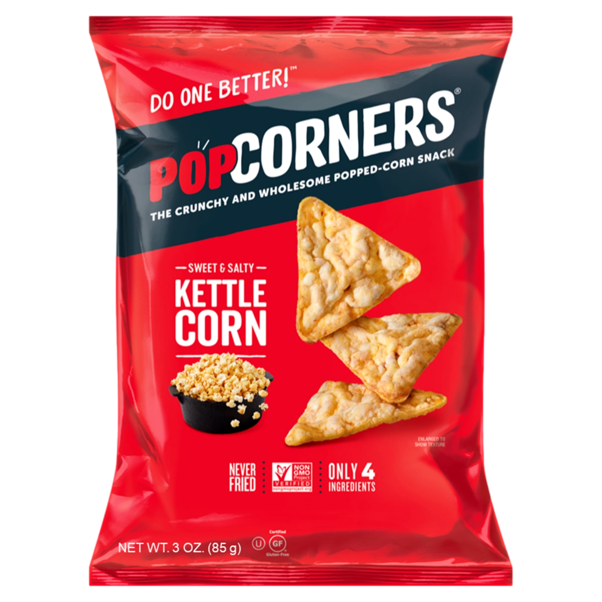 Salgadinho De Milho Popcorners Pacote 85g